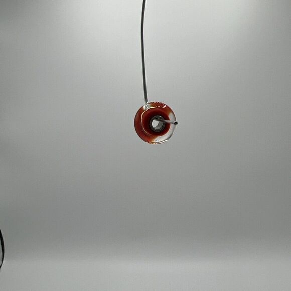 Trollbeads 925 Glass Red & Gold Single Bead Charm - Picture 4 of 7
